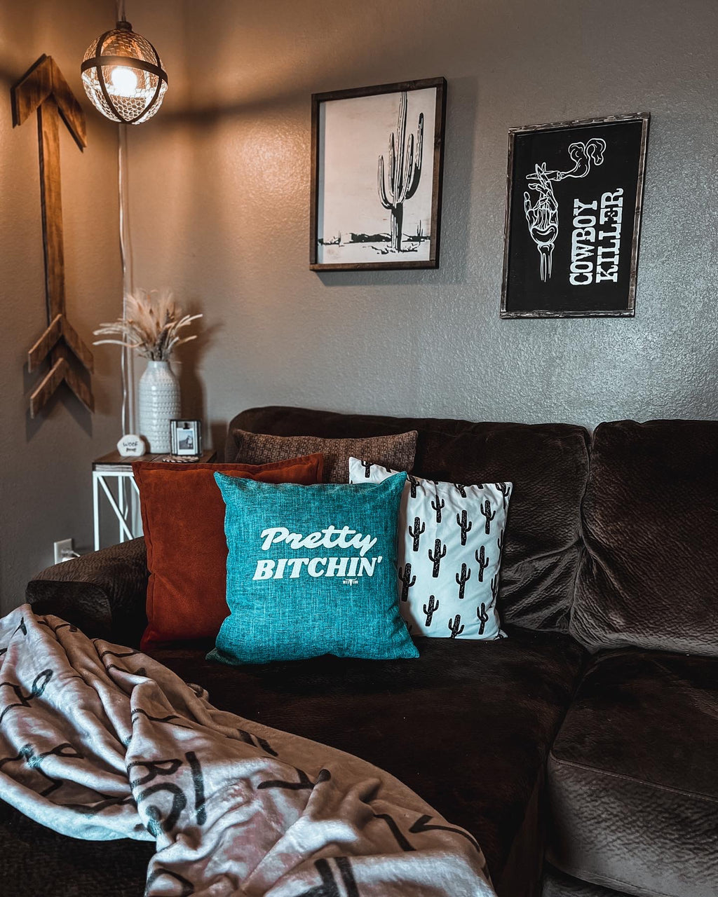 Pretty Bitchin’ Pillow Cover