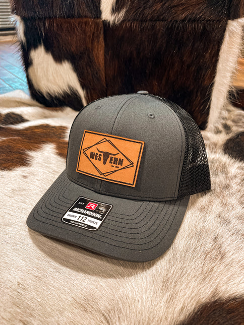 Brand Hat Charcoal/Black