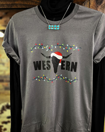 Brand Tee [Christmas Edition] GREY