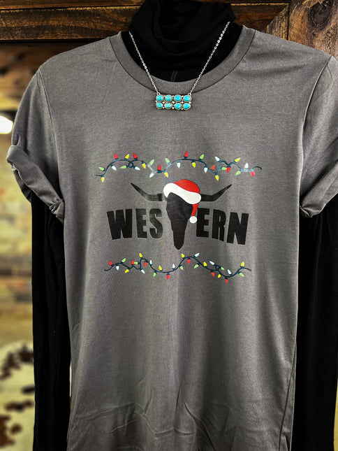 Brand Tee [Christmas Edition] GREY