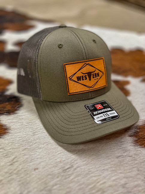 Brand Hat Olive