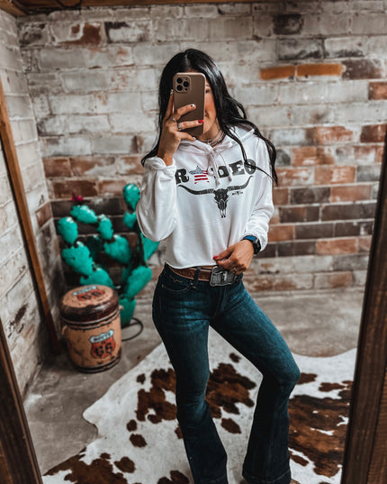 American Rodeo Cropped Hoodie