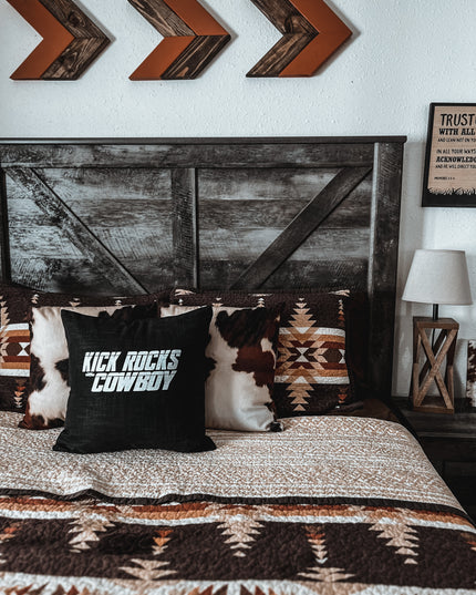 Kick Rocks Pillow Cover