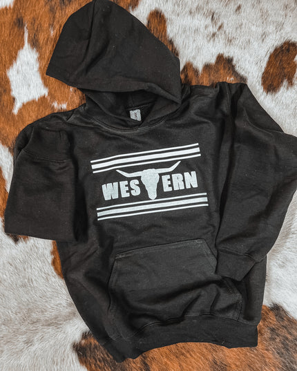 Brand Hoodie YOUTH Black