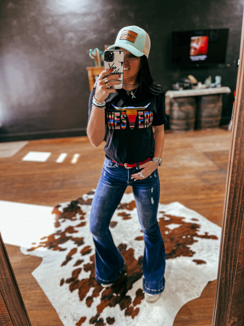 Brand T Serape BLACK