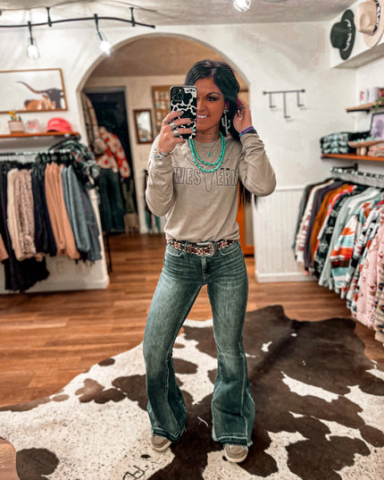 Brand T Long Sleeve [Taupe]