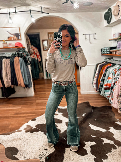 Brand T Long Sleeve [Taupe]