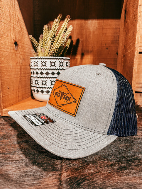 Brand Hat Heather Grey/Navy 112
